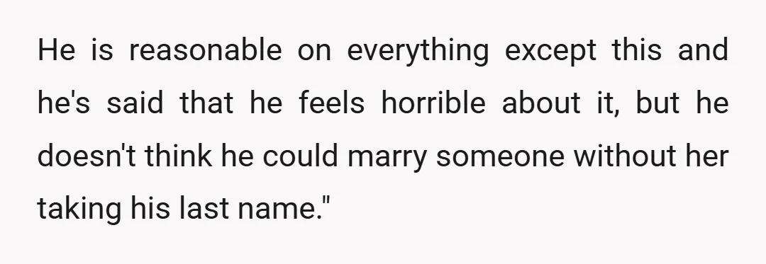 OOP: "Out of the five years we've been together, this is the only thing we have ever not been able to work past.