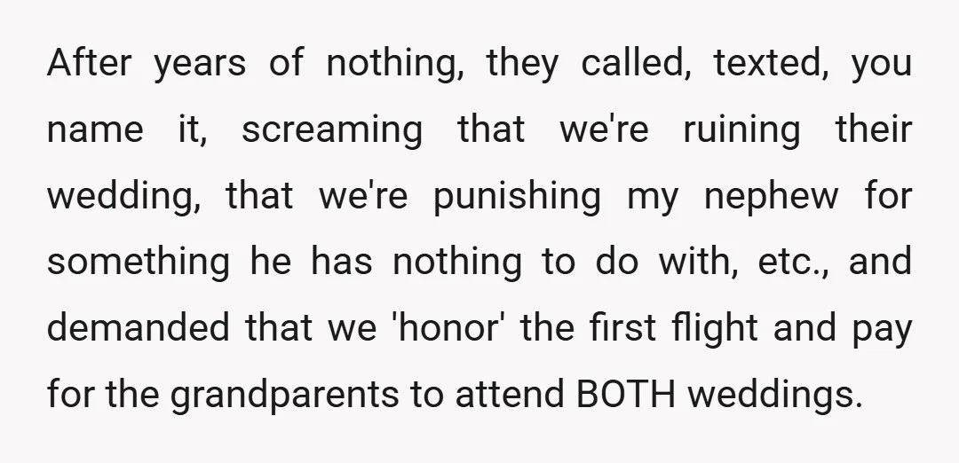 That's when the sisters went insane.
