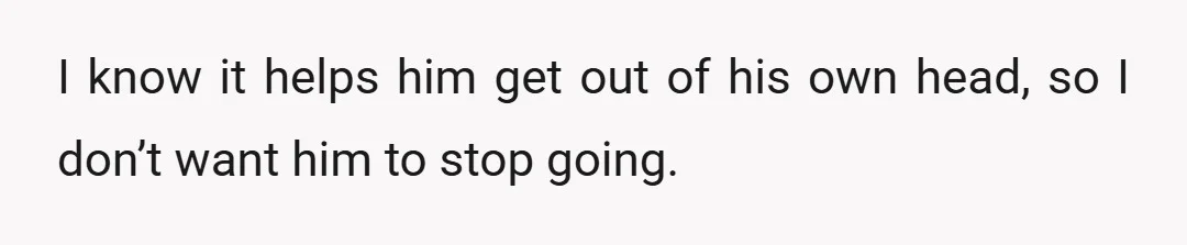 Just have a bit of balance and put the same energy he puts into selecting his Gundam deck into the relationship. 😅