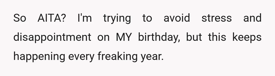 But then I think if they just stopped "trying to make it up to me" and just accepted my decision, I wouldn't need to.