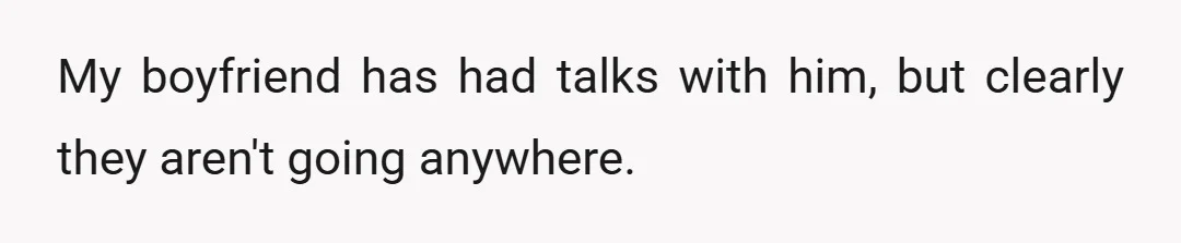 This is his "best friend" since childhood, his coworker, and his neighbor, so it's kind of hard for him to go anywhere.