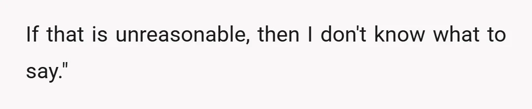 [Deleted]: "But you're seriously contemplating not getting married over it."