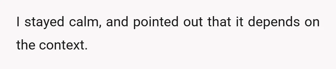I said that I would still need to work for a while before being able to spend that money, since I don't feel comfortable spending my entire net worth on...