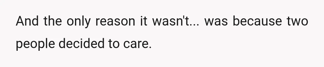 How easily this could have been another "almost happened" story.
