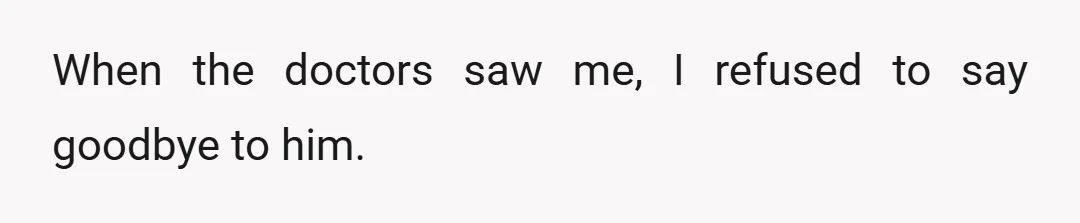 I told him it didn't matter, the only thing that mattered was that he had destroyed seven years of my life.
