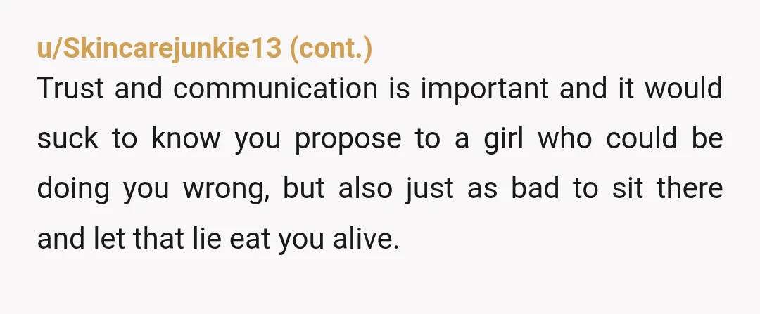 u/razlethe How about something simple like " I know you weren't with Justine yesterday. What's going on?" If she doubles down on Justine the simply say that you know she...