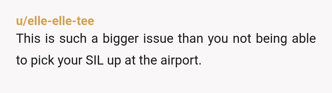 u/North81Girl
" sorry that won't work for us as previously discussed, please cancel this flight as we will not be available."