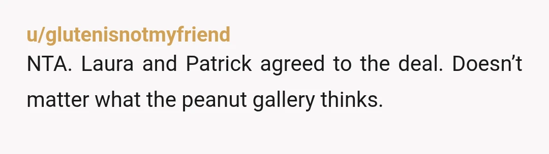 u/ElPlywood NTA everybody criticizing you is an AH, especially jake it's not your job to provide a free car to anybody if they want it they can buy it from...