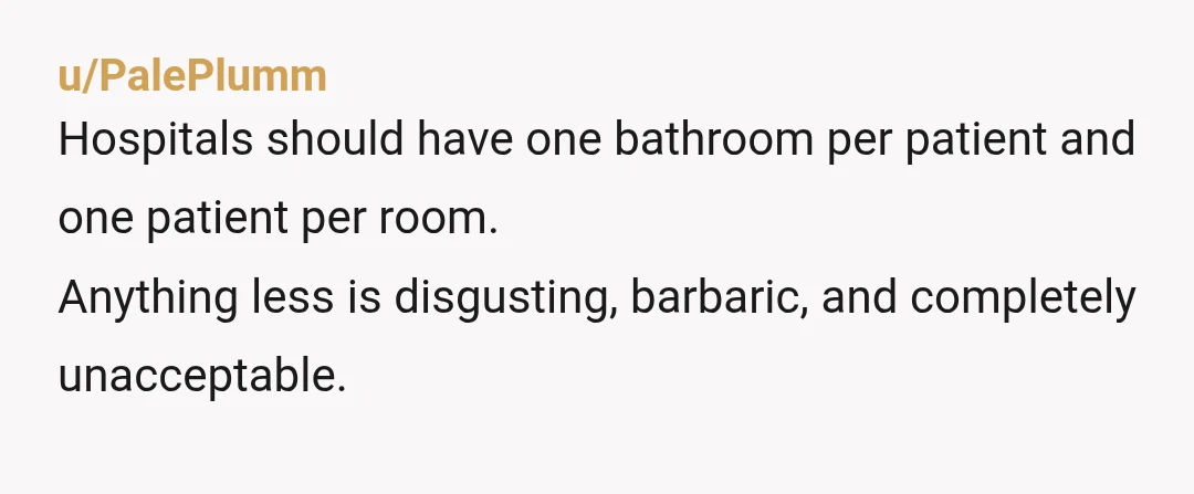 u/ginjoobean As a nurse (and charge nurse), this is unacceptable. These other patients are apparently able-bodied enough to get back to bed by themselves, so they should be able to...