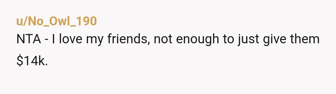 u/Remarkable-Intern-41 NTA so you won a prize and decided to sell it because the specific item wasn't useful. This happens a lot. Especially when people have won something like a...