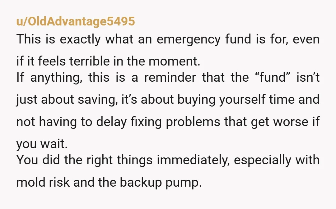 u/OldAdvantage5495 This is exactly what an emergency fund is for, even if it feels terrible in the moment. If anything, this is a reminder that the “fund” isn’t just about...