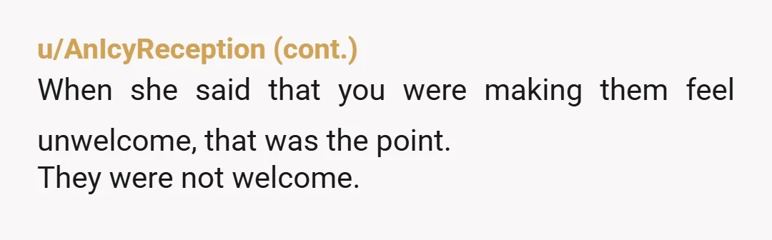 u/PsychologicalSize187 Why did YOU apologize? Your "friend" took advantage of your kindness. They knew exactly what they were doing. You made one (not that mean) off-handed remark ___ I have...