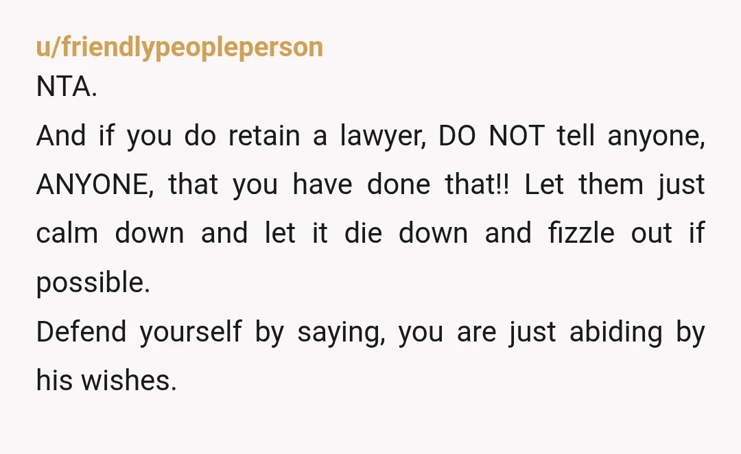 u/teresajs
NTA
Don't give other people your children's home.  Your grandpa knew what he was doing and you should honor his choices.