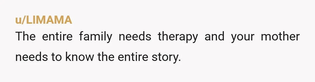 u/Wakemeup3000 NTA. Your mom is an enabler allowing your brother's behavior. Do not go to his house, do not feel the need to contact him ever, and focus on your...