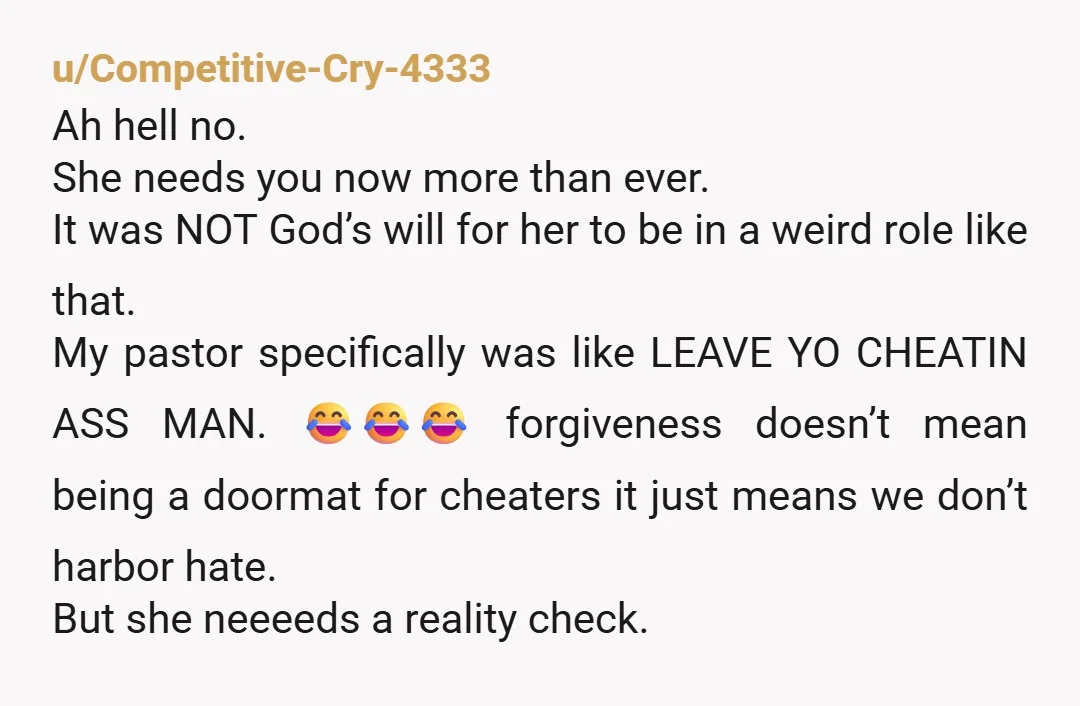 u/Expert-Weekend-317
I tell people I love the truth. Speak kindly but honestly.