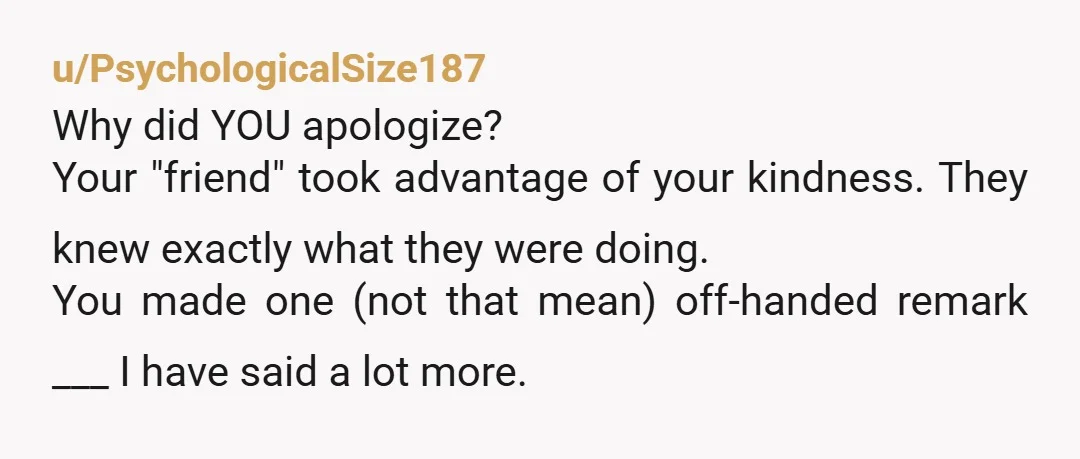 u/LastyearhereXXVL
WTF?
You didn’t do nearly enough… I am sorry you were caught off guard, but you only have 2 friends and a monster here.