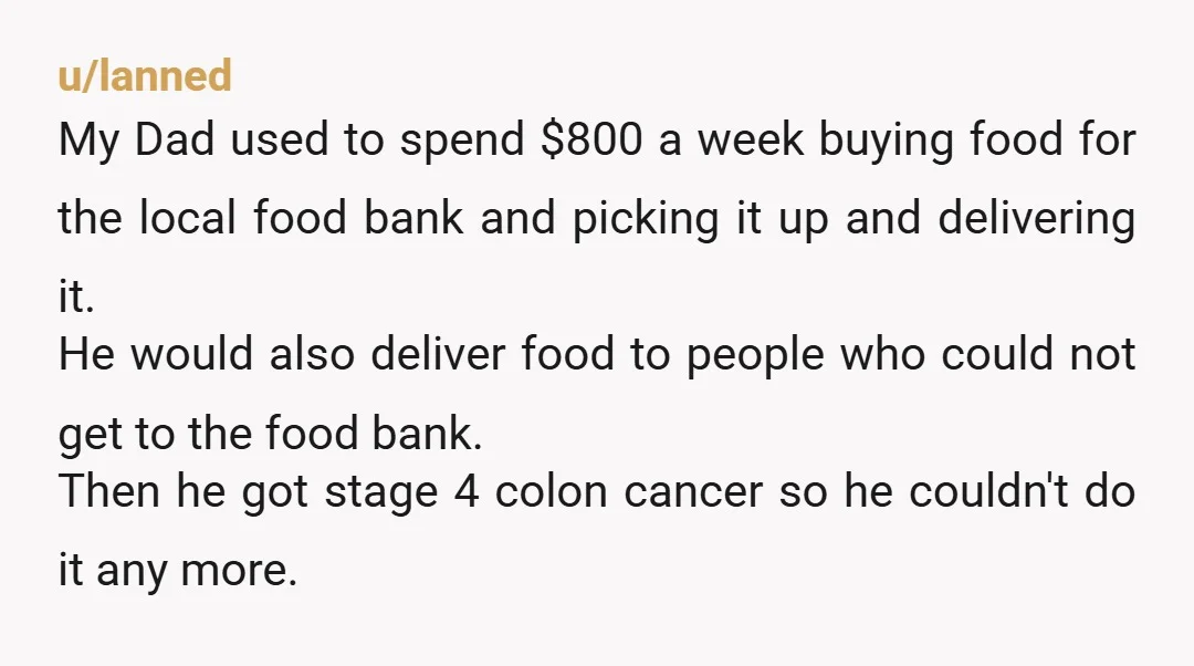 u/NotRadTrad05 I volunteer with our Church's food pantry. We give twice per week. Exactly what is given depends largely on what donations are received. The Church is good about putting...