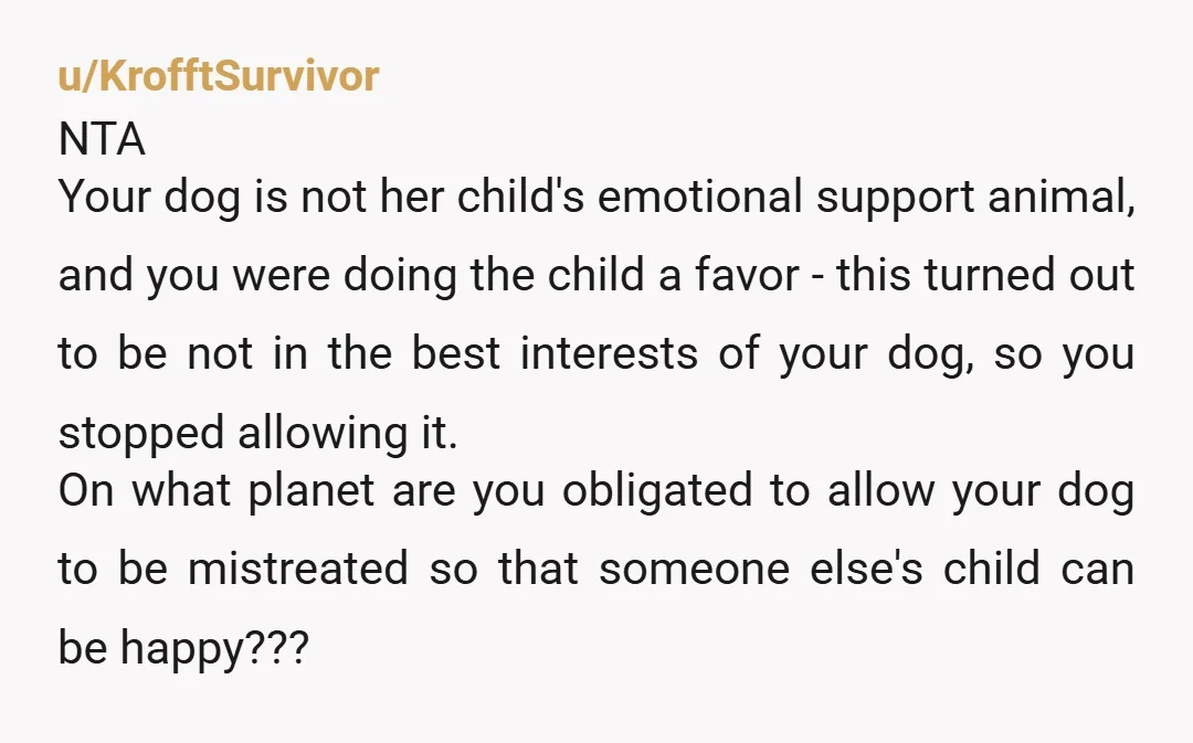 u/brainybrink I’m confused. The walks were supervised but he was walking the pup solo? Regardless of how this kid feels you’re NTA for watching out for your dog. If this...