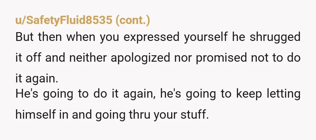 u/anglflw
NTA but get that key back from him and make other arrangements for your dog.