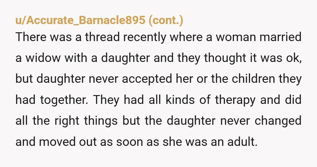 u/SoloBroRoe She’s a child with childish thoughts you can’t equate her to someone your age because she lacks world view and perspective. Eventually she will be 30 and then understand...