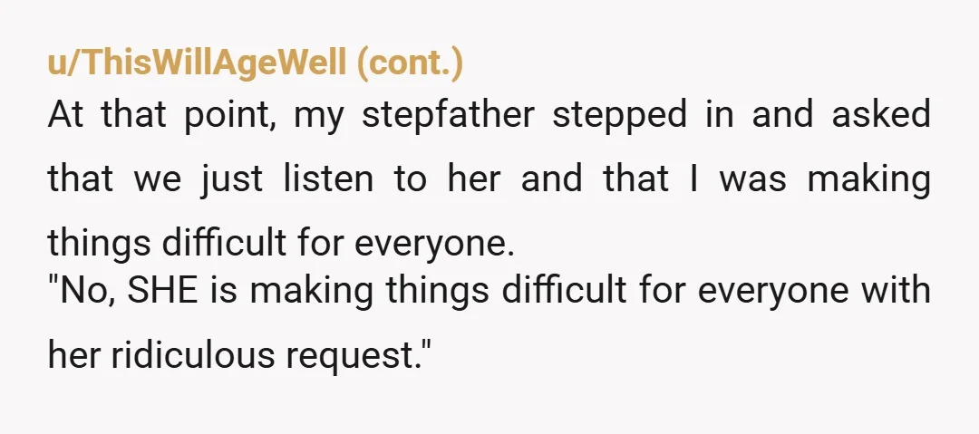 u/Comfortable-Fall1419
NTA.
Your house your rules & your morals.
Mom needs to get over her puritanical giant sky fairy ways if she wants a relationship with you.