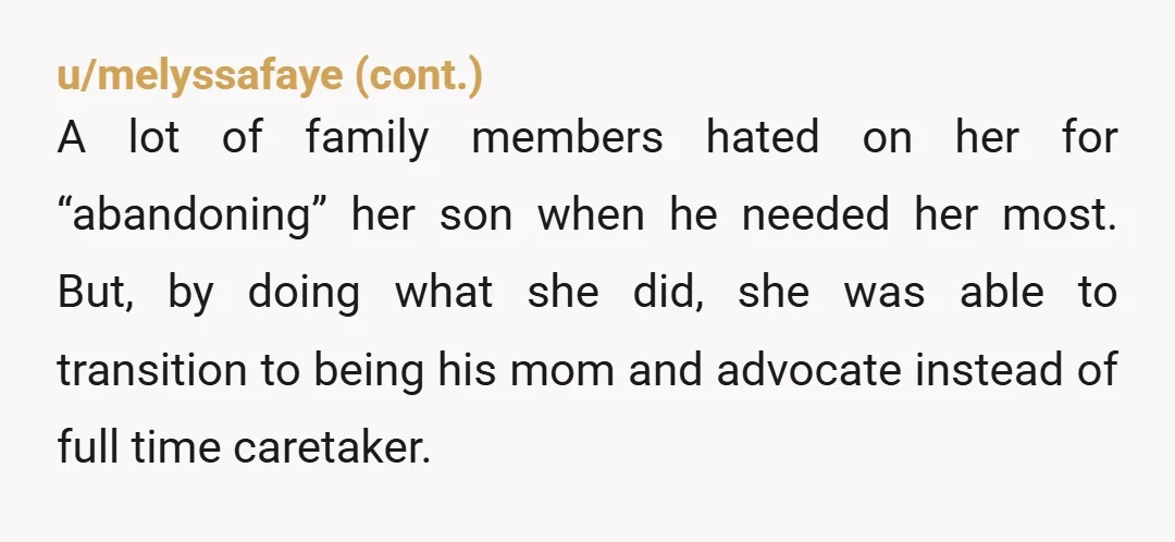 u/call-me-mama-t What about helping him apply for assistance so he can live independently? In some cases they assign a social worker who meets with them to make sure things are...