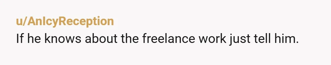 u/MonteLukast He's going to think it's money you saved for when you break up.