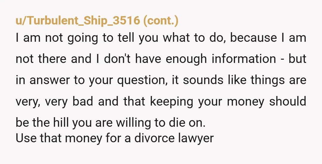 u/Kannonbals
It sounds like you are being abused. (Red Flags everywhere)
You need to leave him.