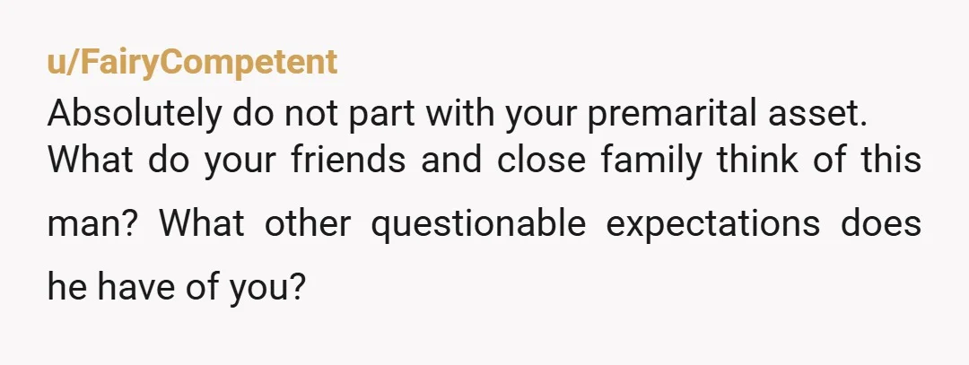 u/skittbit21 If it's already paid off, selling it so you can pay rent somewhere is honestly kind of ridiculous. What would be the point other than getting a lump sum...