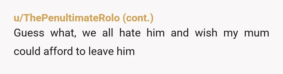 u/EssenceOfLlama81 ESH This post sounds like bullshit, but let's assume it's real for a second. You're wife sounds like an entitled princess and you sound like an insensitive AH. Maybe...