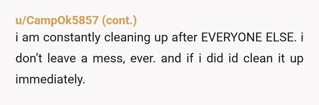 u/AuntKim1975 Take over the master suite and put alock on the door so only you have access to it. When you come home pay for the cleaning as suggested and...