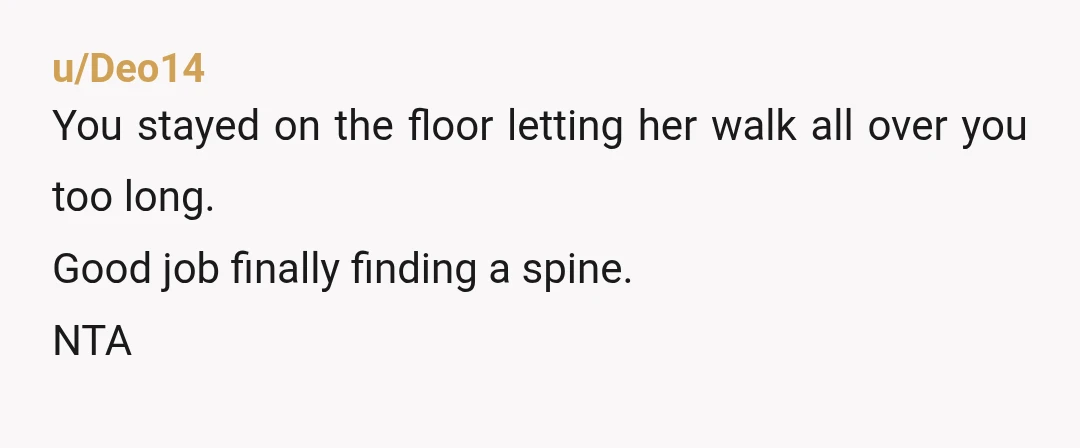 u/Used_Mark_7911 NTA Your parents should be much more concerned that your sister is a pathological liar. How embarrassing. Change your locks.