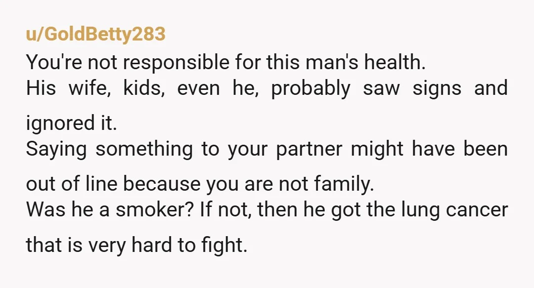 u/EasyMode556 Who is to say it wasn't already stage 4 or so when you first noticed it? It's possible even your observationw as way too late. Don't blame yourself, you...