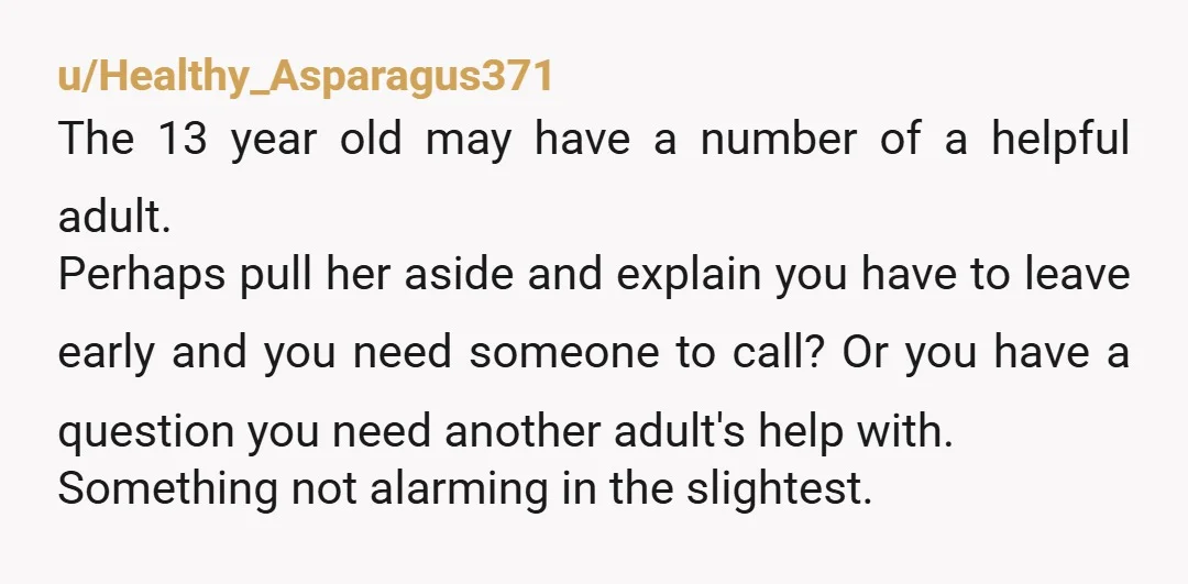 u/Narrow_Baker_1631
Call a family member or emergency contact you have for her.
If no one answers and it’s getting late, call non-emergency police for a welfare check.