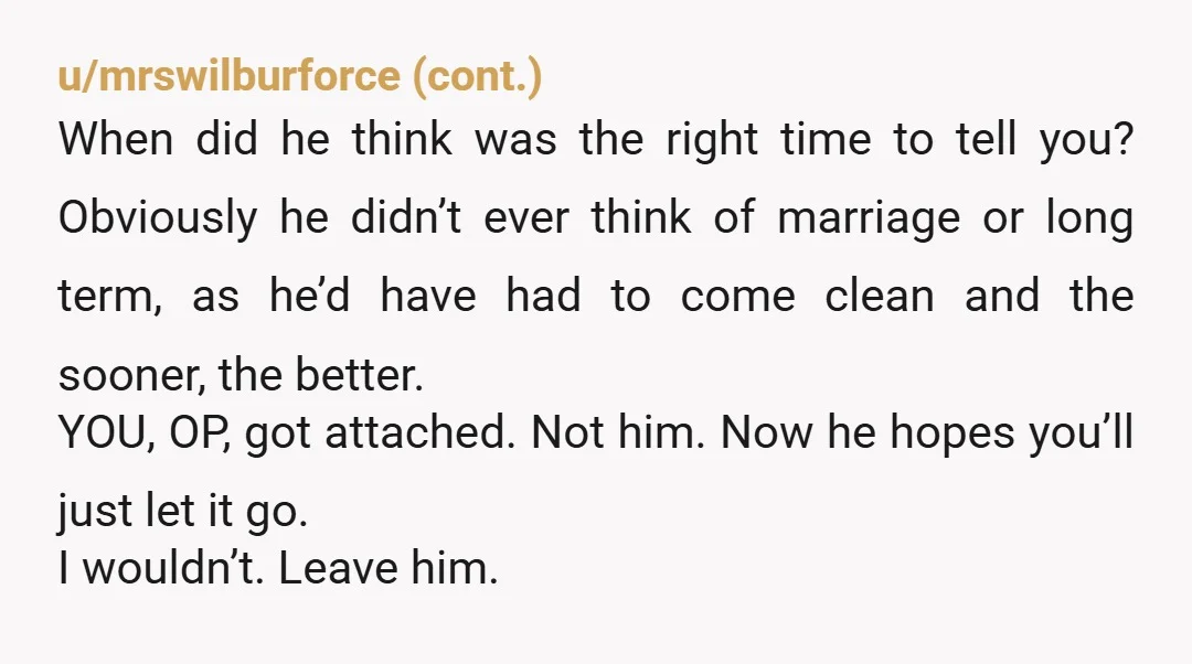 u/Chaoticgood790 I mean the age gap was ridiculous before. And the fact that you moved at light speed was also a red flag. You ignored a bunch of warning signs...