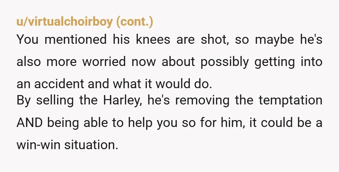 u/GentlemanlyAdvice It was his choice. He did it because he loves you. This is what he wants in return. You go see him in person You throw your arms around...
