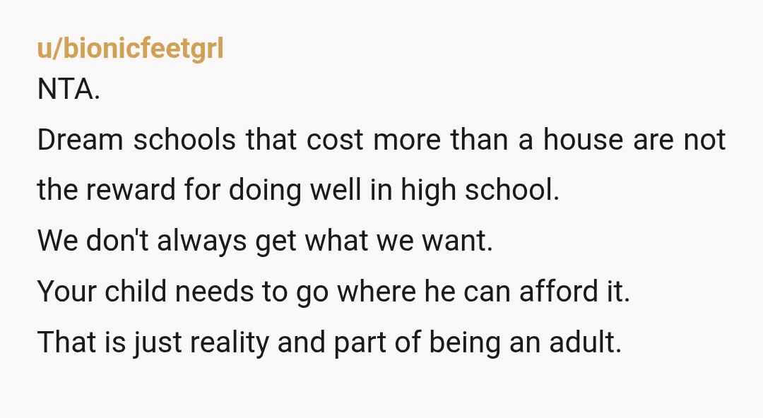 u/Cultural_Tank_6947 NTA - it's absolutely fair and valid to explain to your child. But you need to pick the right tone, and it needs to be a mix of supportive...