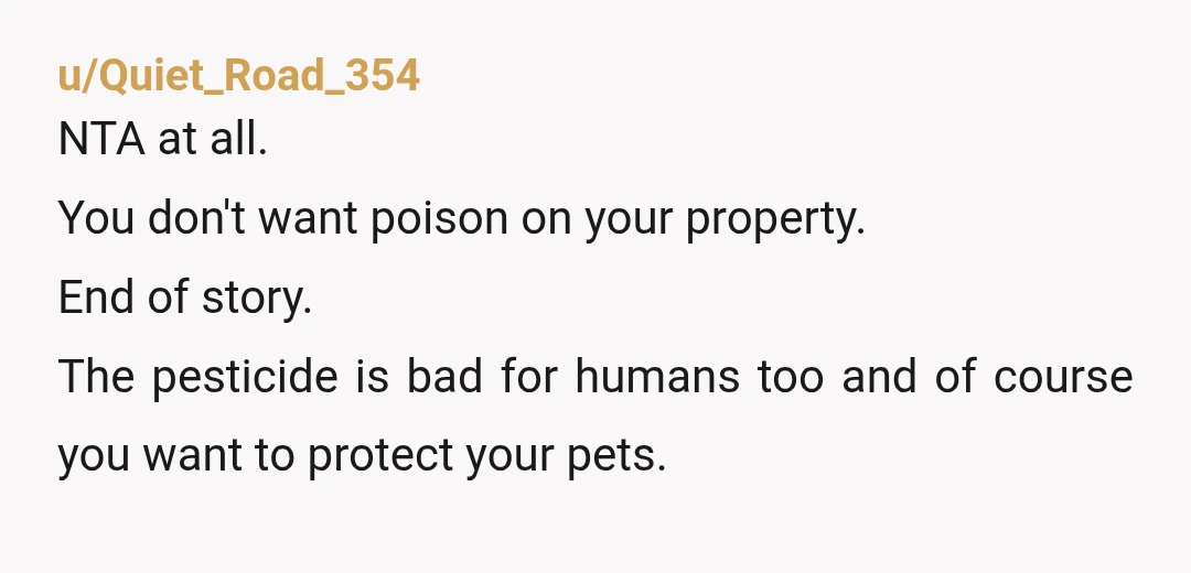 u/state_your_name31415 NTA I can't believe you really think you might be an AH here, it's your property, it doesn't matter what your reasons are. You happen to have good reasons....