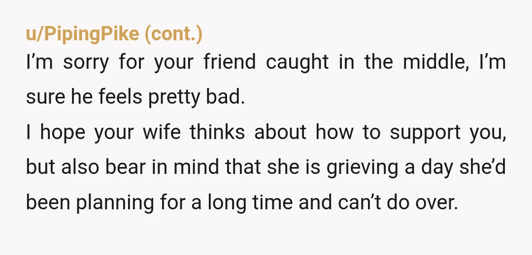 u/SunshinePrincess21 NTA. Can you get an annulment? This wife doesn’t seem to be a good match either.