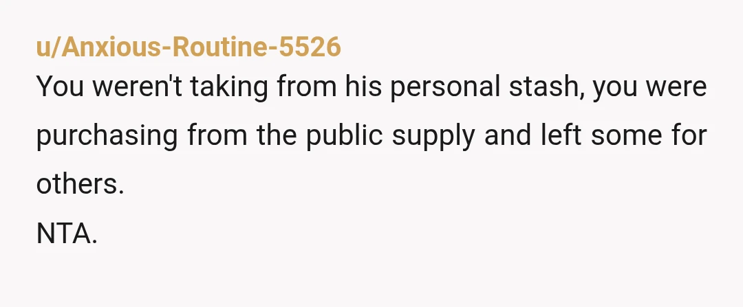 u/Southern-Elephant-24 lol no who cares he makes the same amount of money whether he sells them to you or someone else that is the dumbest thing I’ve ever heard that...