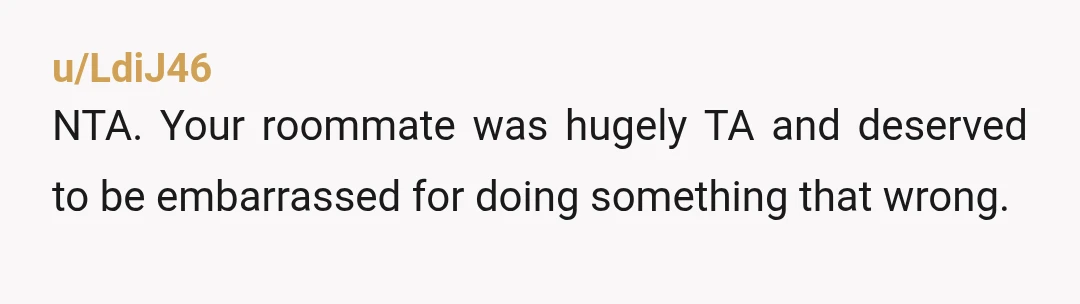 u/trovquaza
NTA
Your roommate is just a selfish person who does something and then blames others when things go wrong.
Maybe you should consider moving or finding a new roommate.