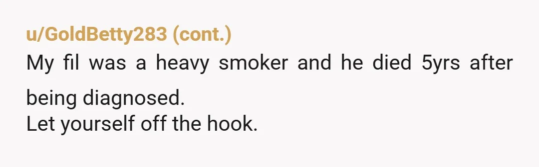 u/padam__padam I hope that your partner’s dad’s spirit is at peace, and that the living family will find their new normal peacefully. OP, you’re thinking “If I spoke up and...