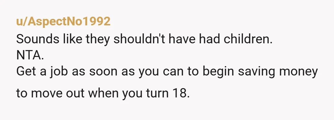 u/Cloverose2 NTA. I'm sorry you're having to go through this. As long as you're not underfoot while your mom is working, there's no reason an office for a part-time job...