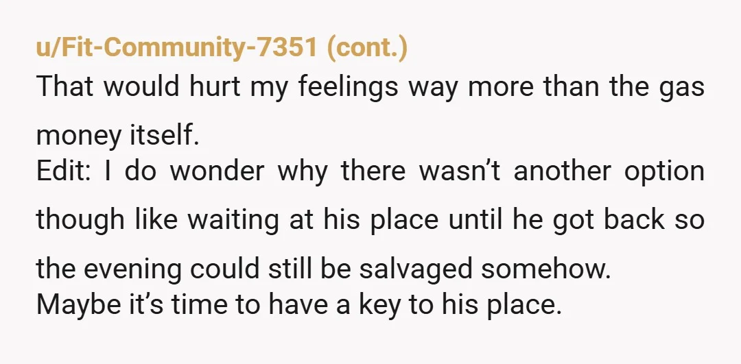 u/SFOTGA
4.5 hours for dinner? That’s insane.
And his flippant “Murphys law” remark sounds like he doesn’t give two s***.
He sounds like a thoughtless jerk.