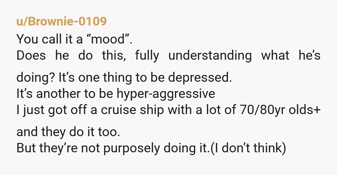u/emccm He’s going to shoulder check the wrong person one of these days. What you are describing is assault. He’s deliberately walking into people to hurt them. It’s also a...