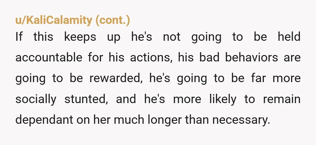 u/Available-Face5653 sounds like her parenting may very well need attacking, where is the other parent?