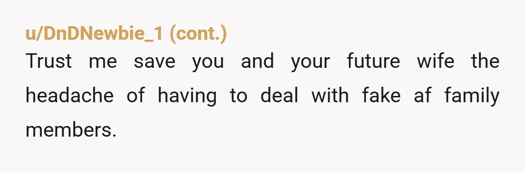 u/Sea_Raisin_7632 You deserve to be happy, stay away from your idiot brother, people like your brother destroy themselves when they don’t get attention, he takes pleasure in making you feel...