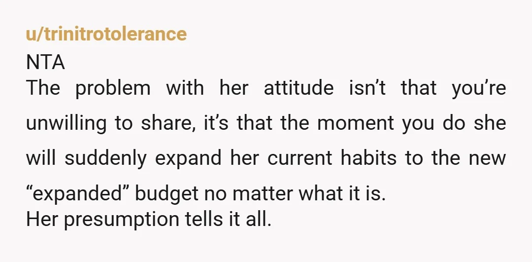 u/AccomplishedRow6685 Doesn’t mean she’s good with money or a good partner, but If she’s a full time law student and still earns $40k working part time, girl is hustling.