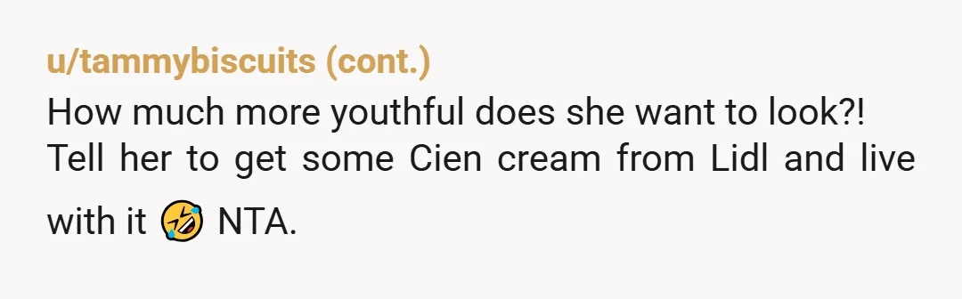 u/That_UsrNm_Is_Taken Definitely NTA You’re not supporting her??? You are literally supporting her financially. What is she talking about?! Also support, emotional and otherwise, for a partner goes both ways. Instead...