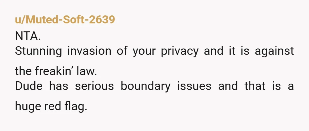 u/WildFEARKetI_II ESH he shouldn’t have opened your mail, you shouldn’t have blocked him from leaving. Immediately jumping to “that’s illegal” tends to make people defensive. You both could have handled...